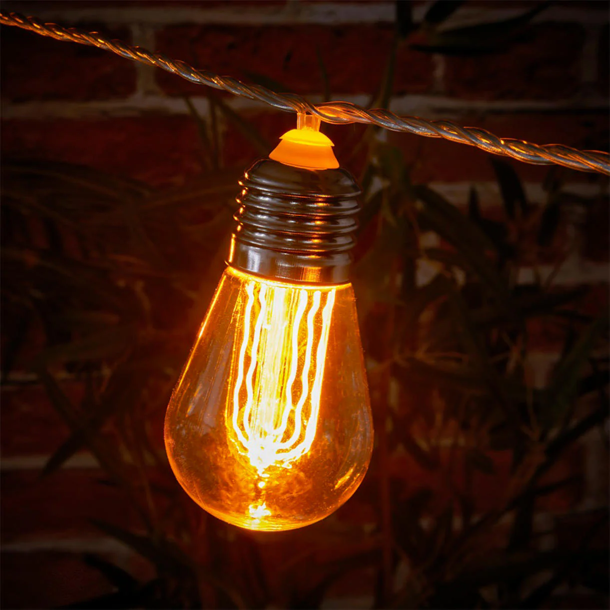 10 Edison LED  Bulb Connectable String Lights - Image 2