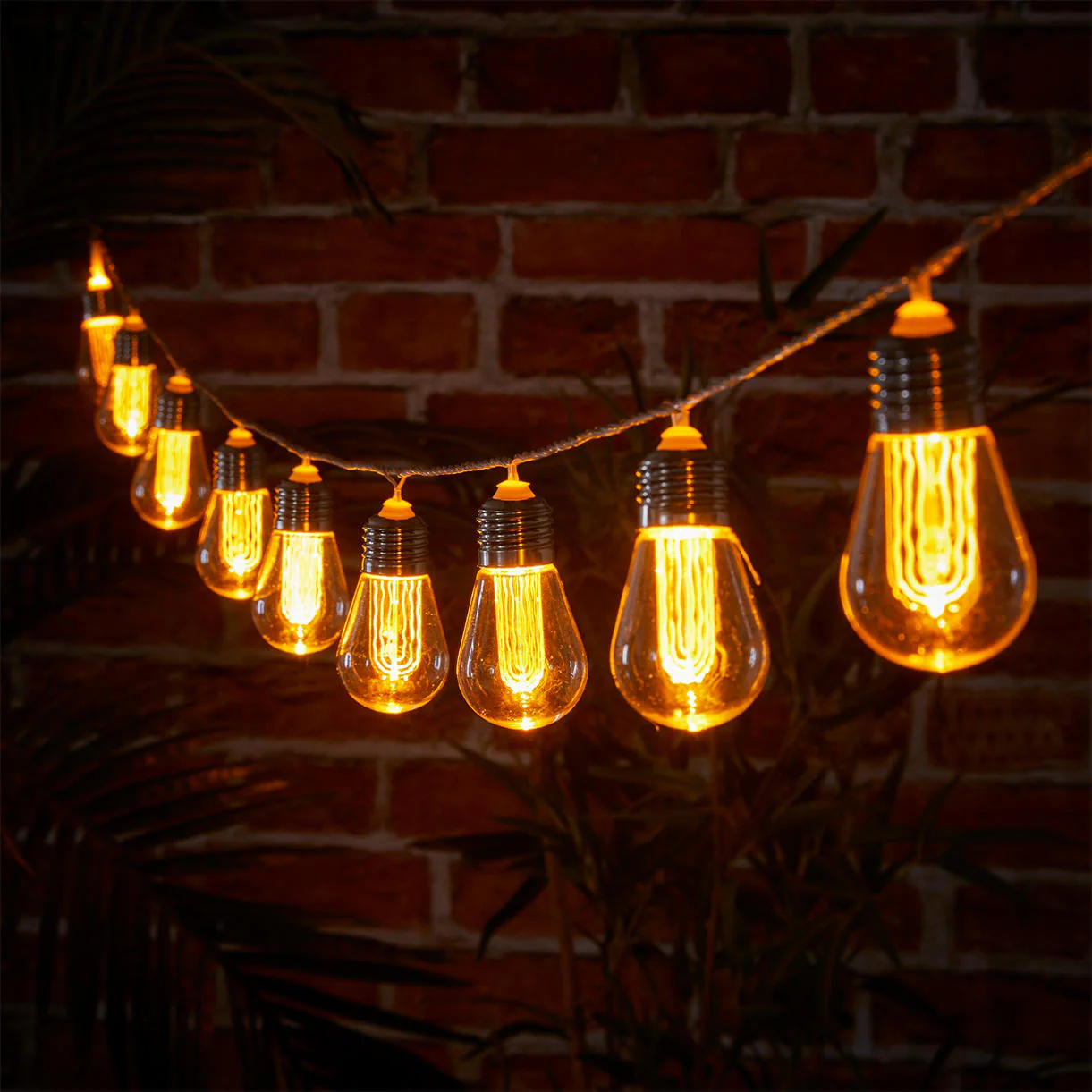 10 Edison LED  Bulb Connectable String Lights - Image 3