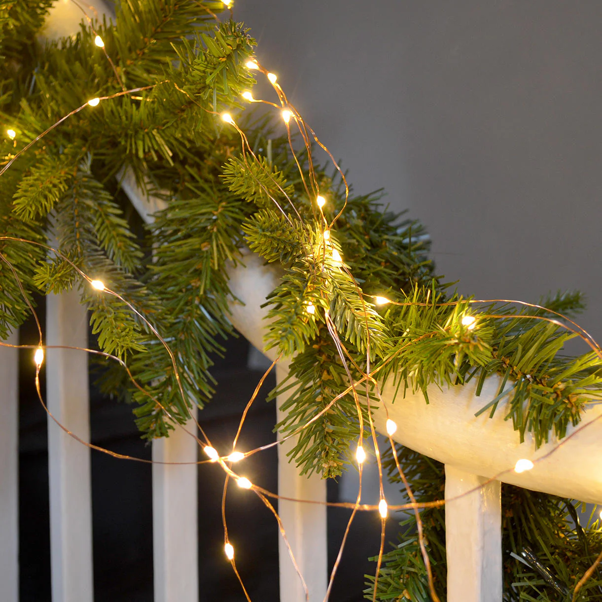 150 LED Copper Horse Tail String Lights - Image 2