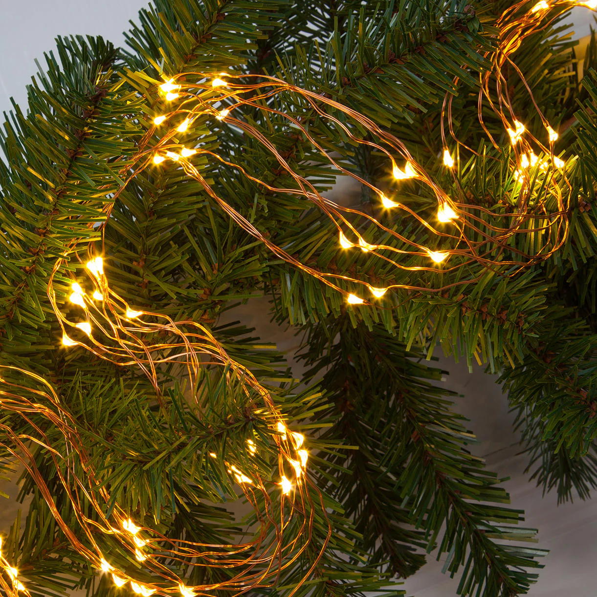 150 LED Copper Horse Tail String Lights - Image 3