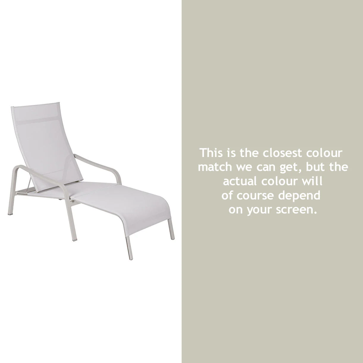 Alize Deckchair and Footrest - Image 5