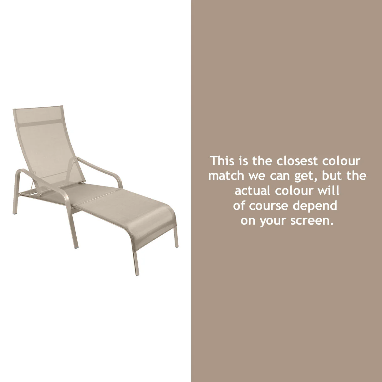 Alize Deckchair and Footrest - Image 6