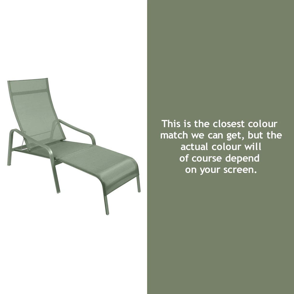 Alize Deckchair and Footrest - Image 8