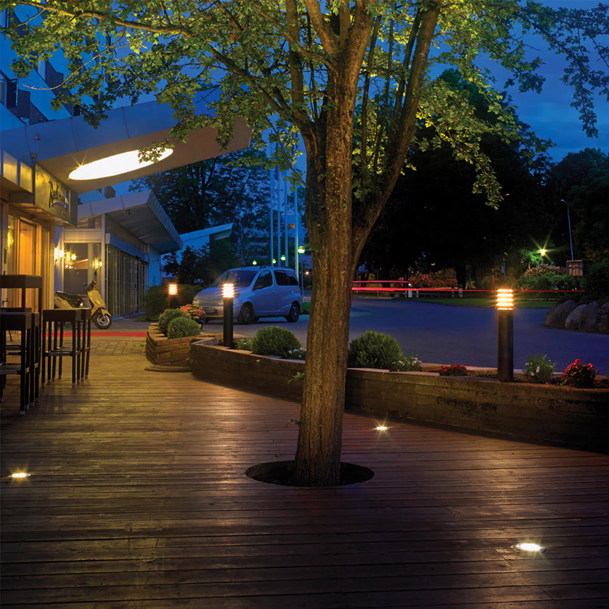 Alta Outdoor Bollard Lanterns - Image 4