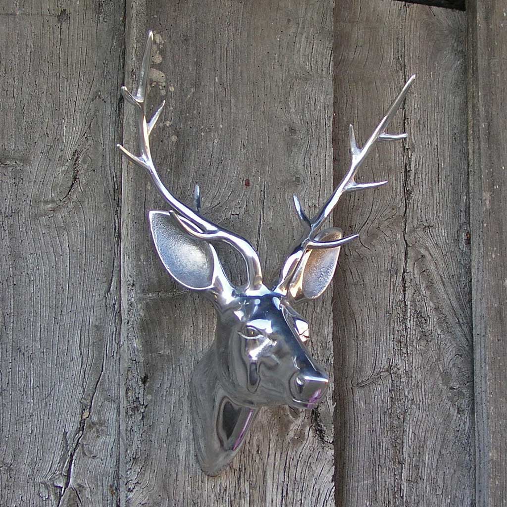 Aluminium Stag's Head - Image 3