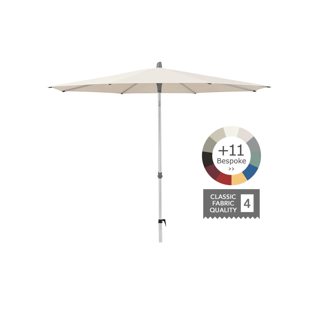 AluSmart Round Centre Pole Parasols - Image 26