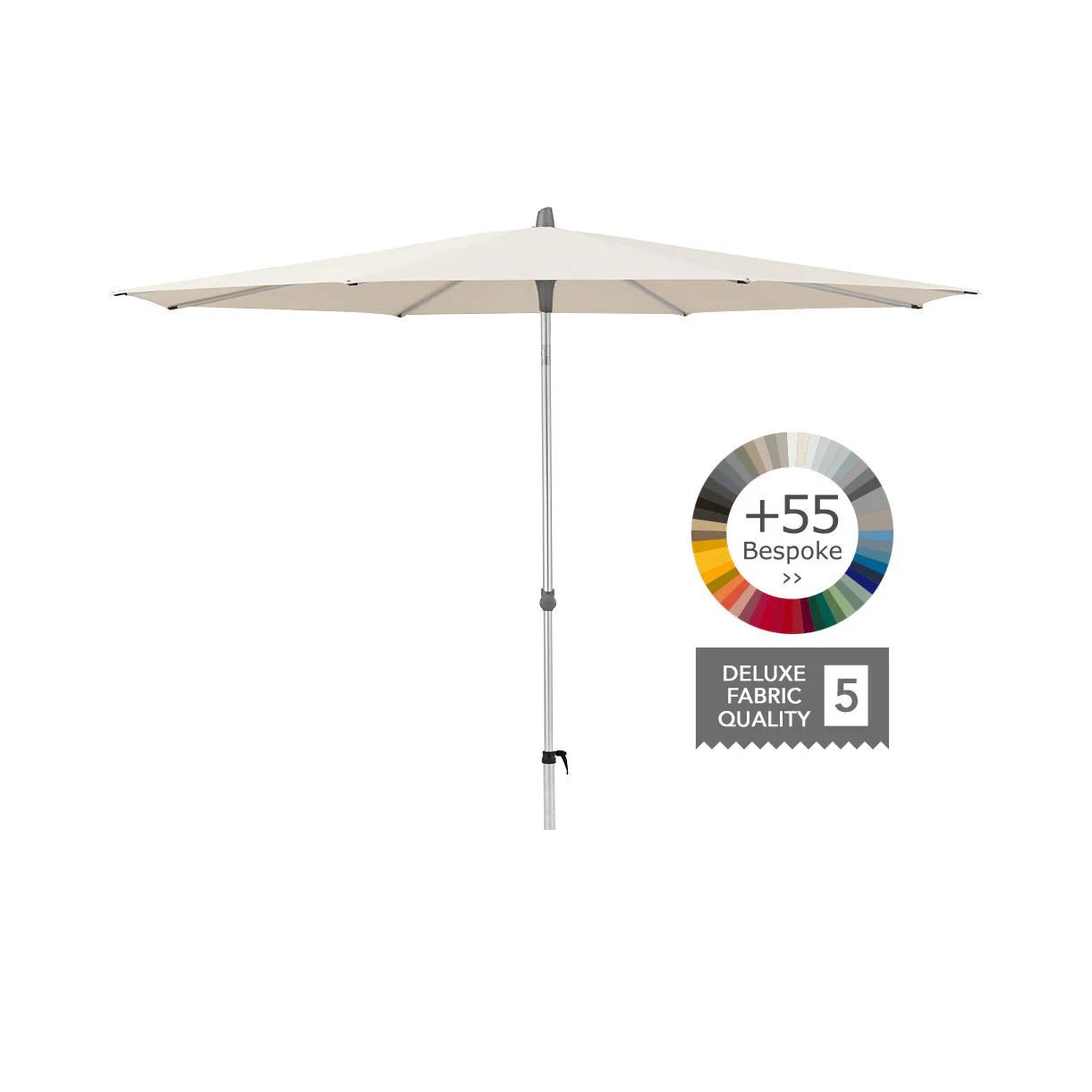 AluSmart Round Centre Pole Parasols - Image 28