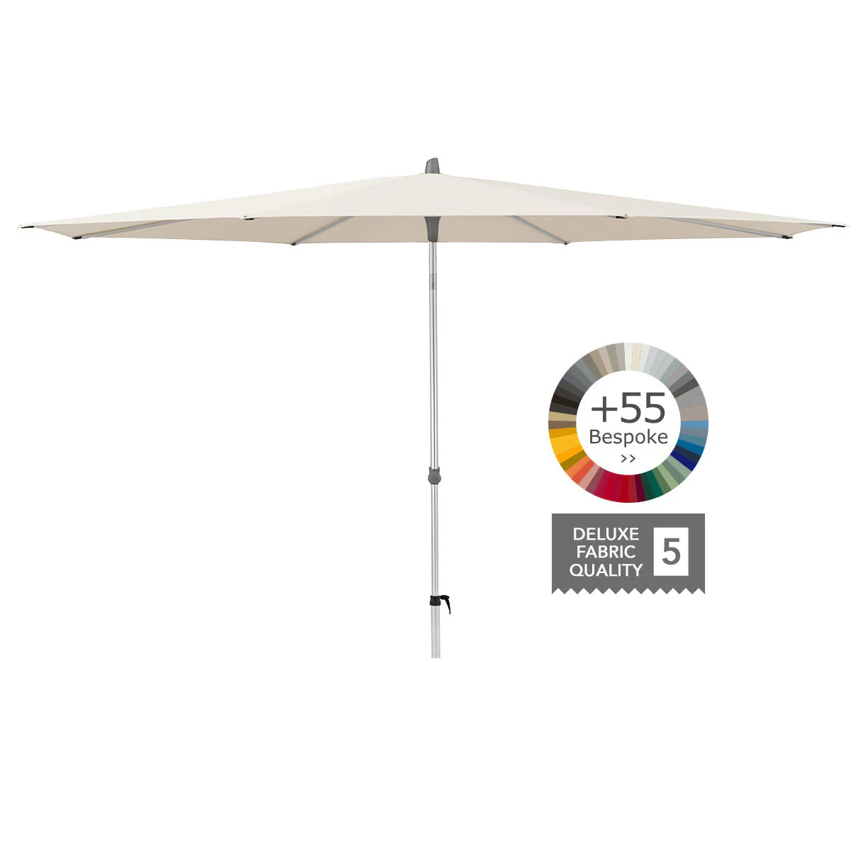AluSmart Round Centre Pole Parasols - Image 31