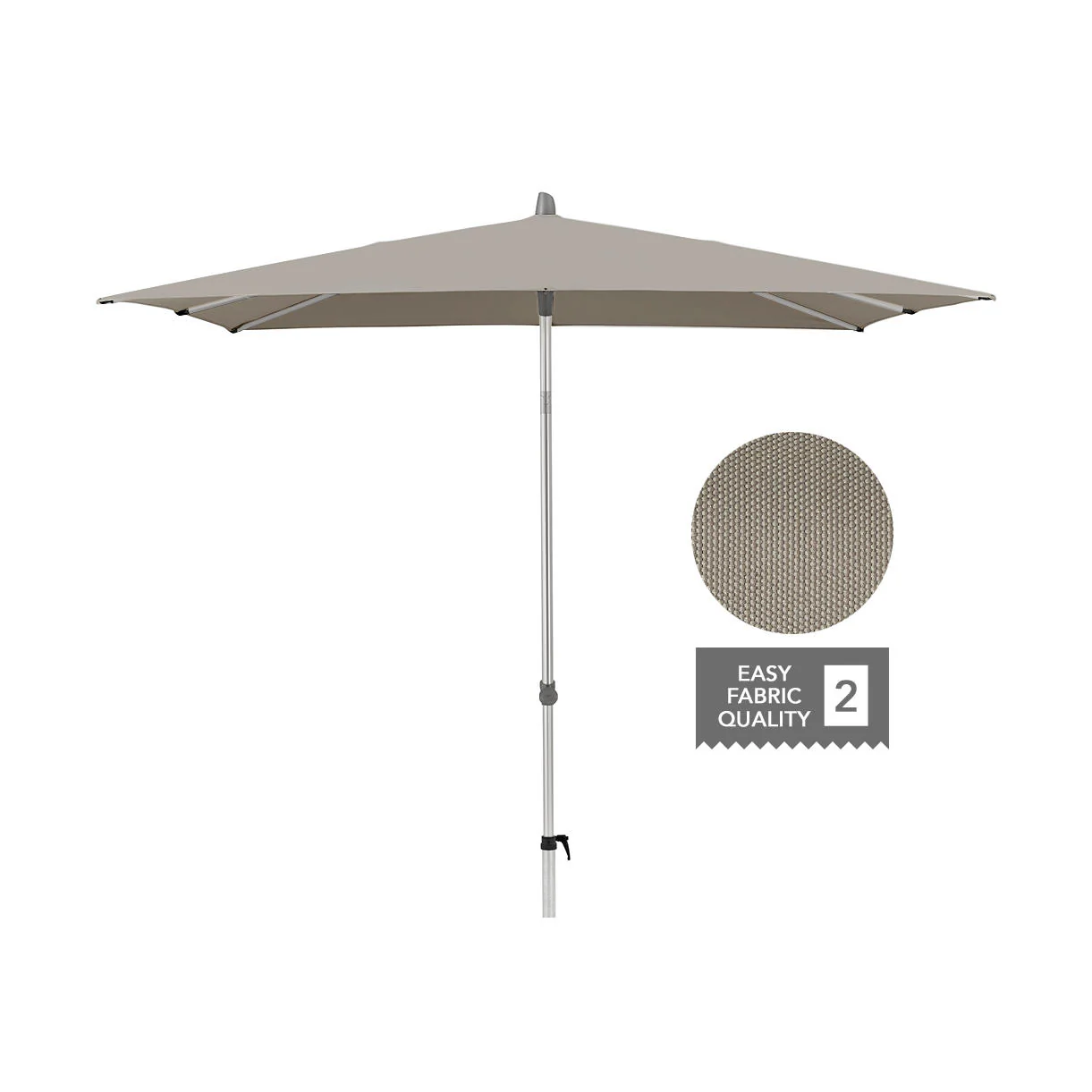 AluSmart Square Centre Pole Parasols - Image 12