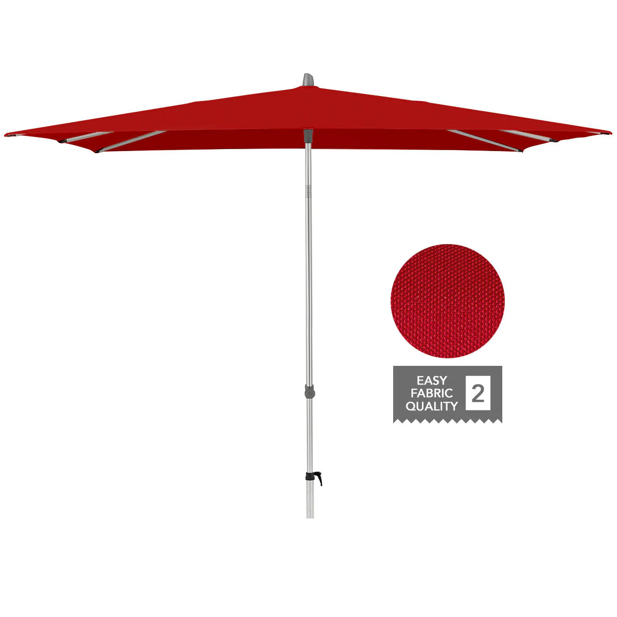 AluSmart Square Centre Pole Parasols - Image 16