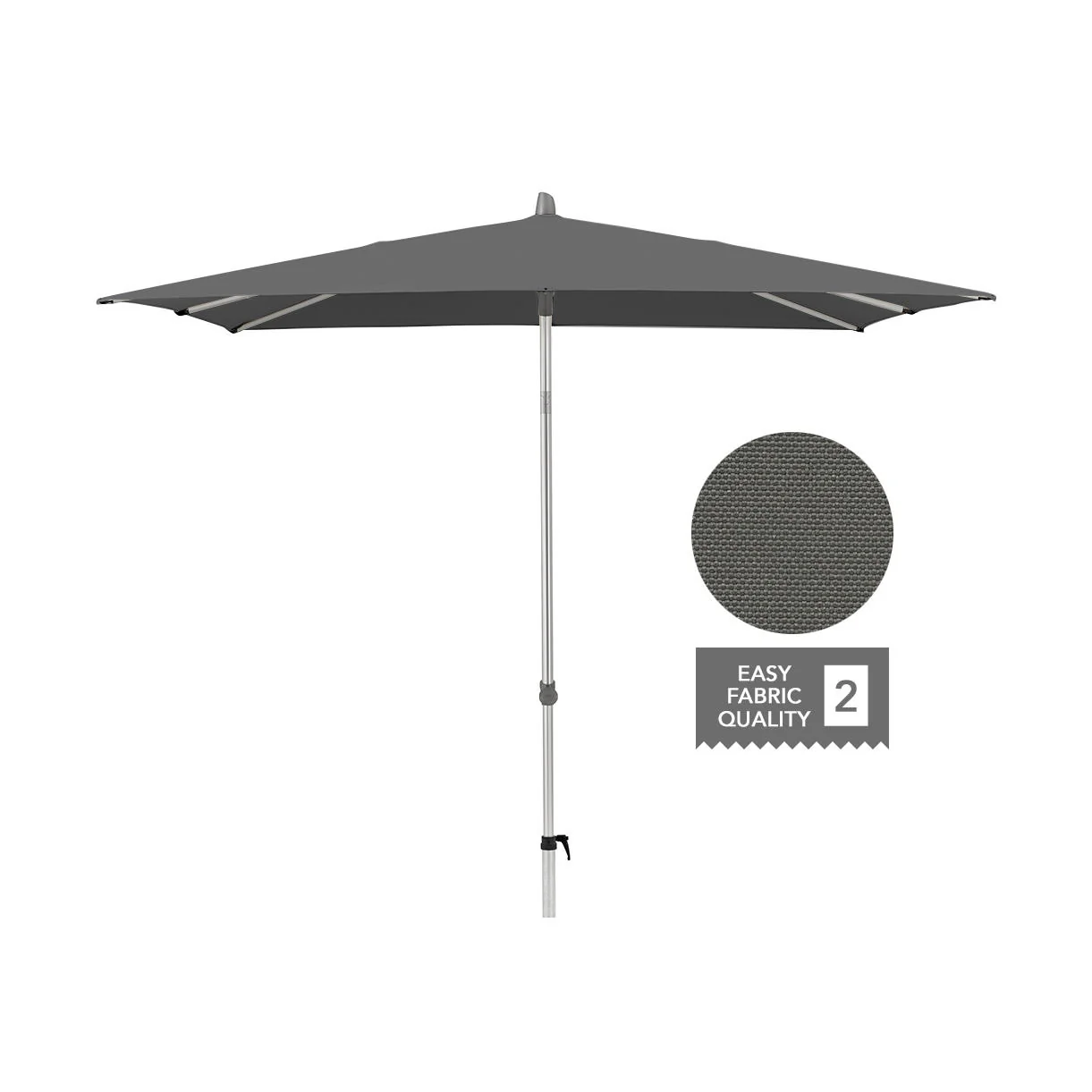 AluSmart Square Centre Pole Parasols - Image 8