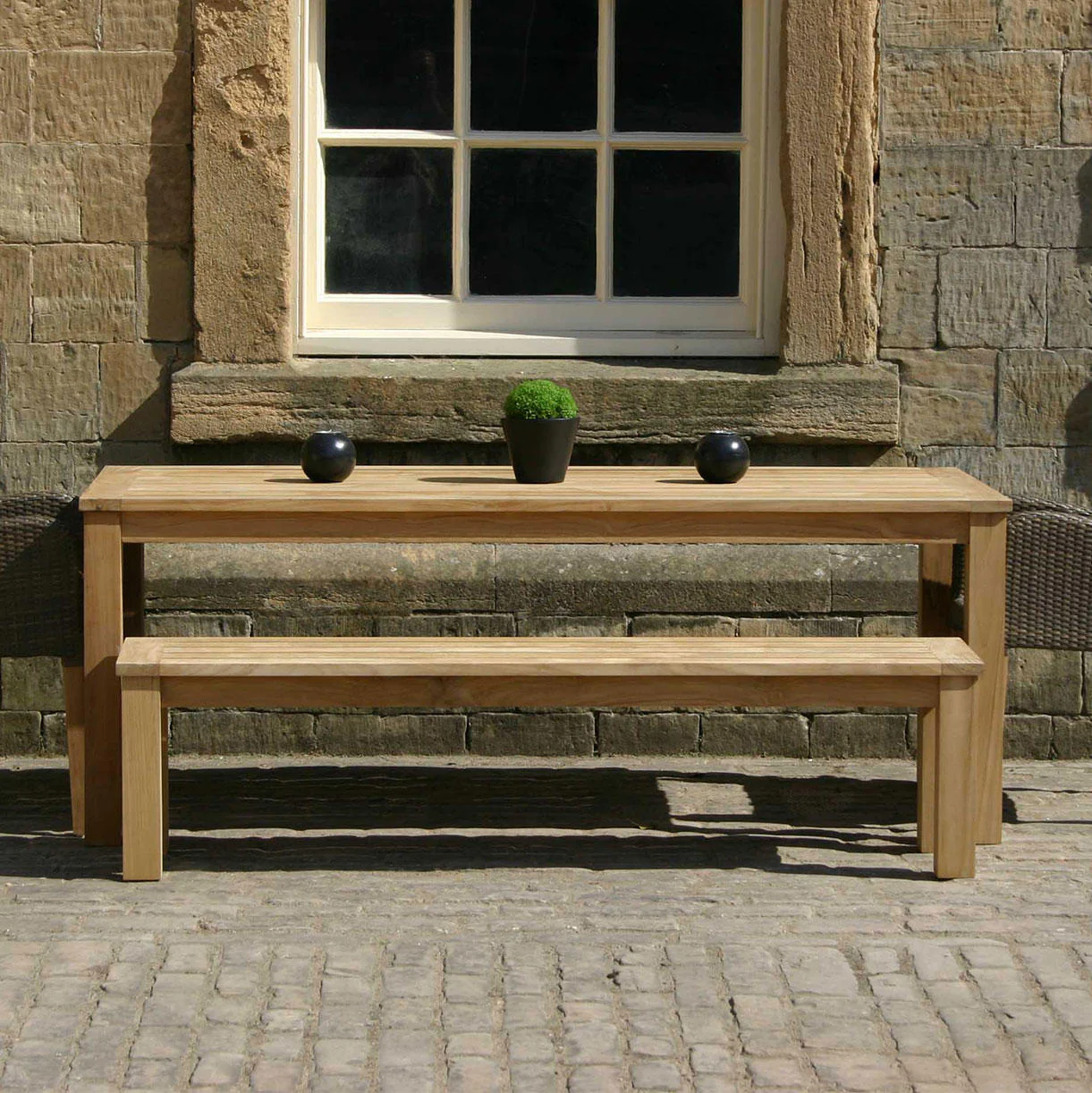 Antibes Outdoor Refectory Teak Tables - Image 2
