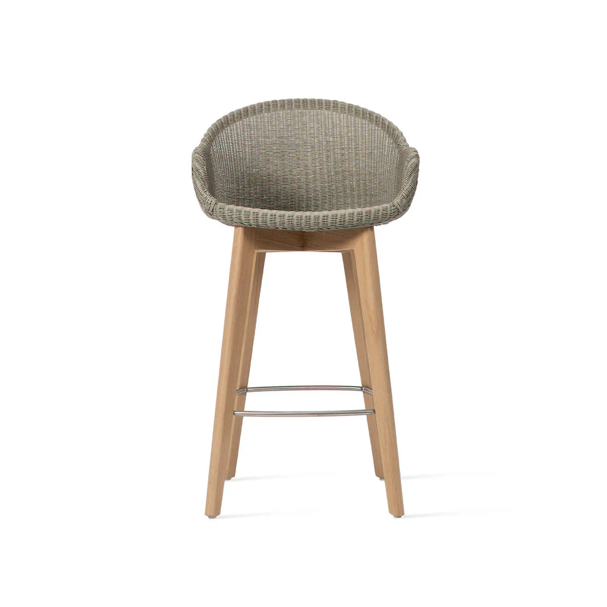Avril Counter Stool with Oak Legs - Image 3
