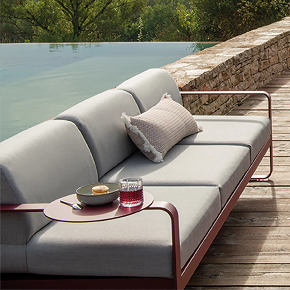 Bellevie Outdoor 3 Seater Sofa - Image 4