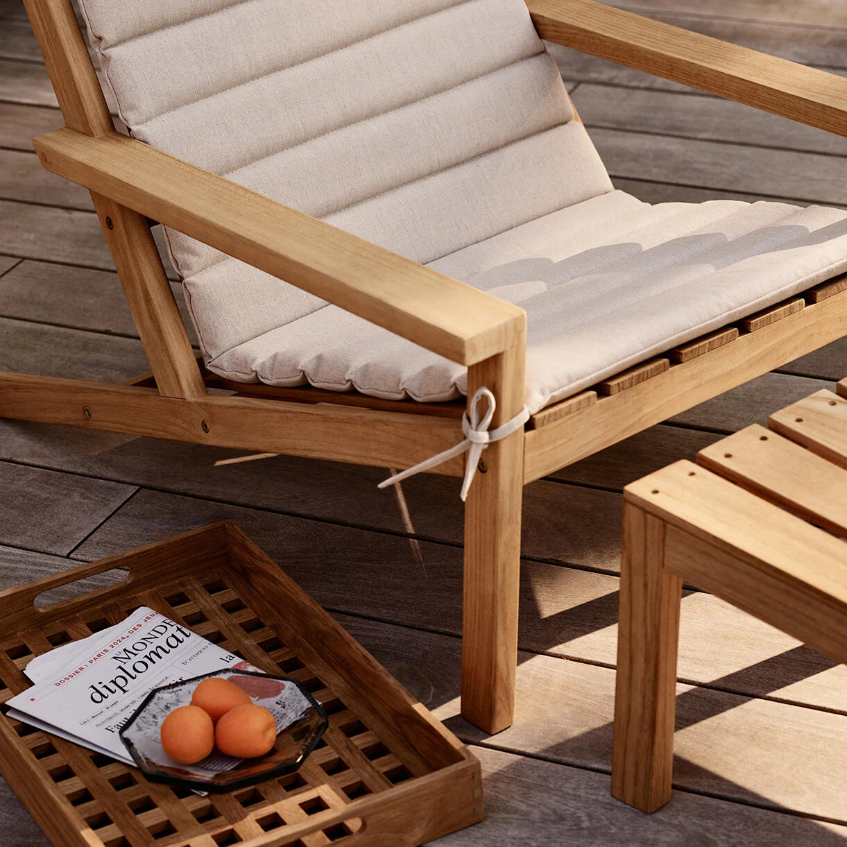 Between Lines Deck Chair Cushion - Image 5