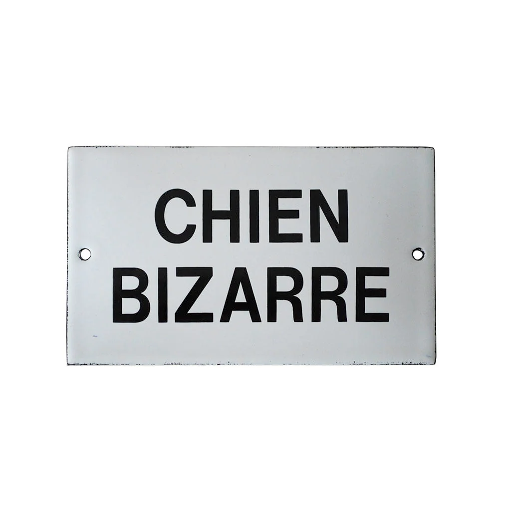 Enamel 'Beware Pet' Signs - Image 4