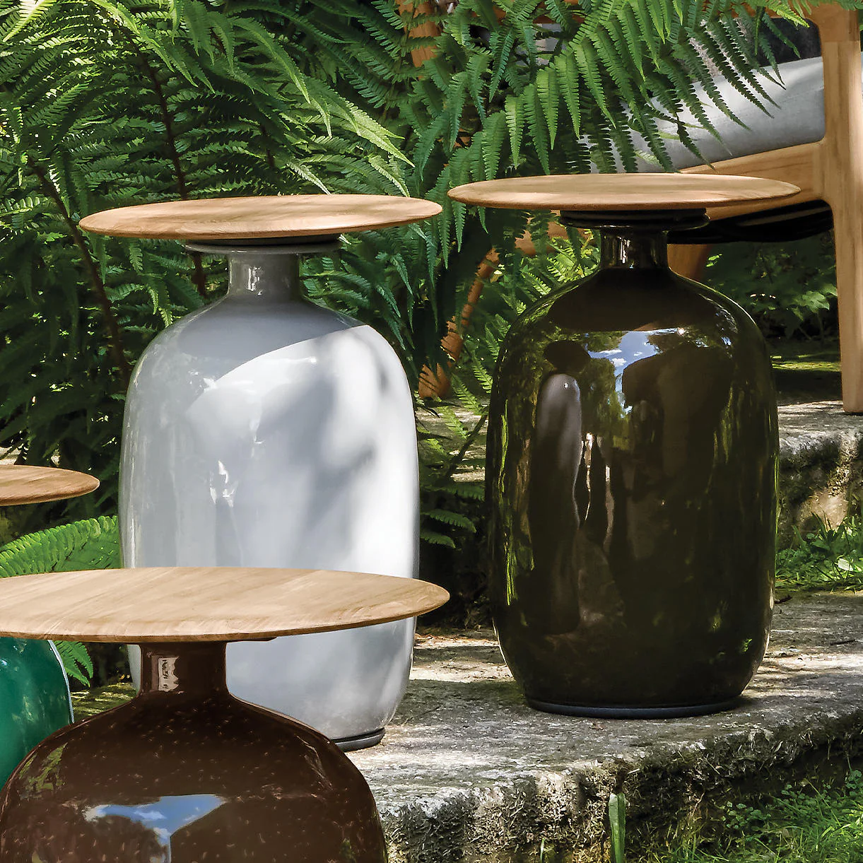 Blow Round High Side Tables - Image 4