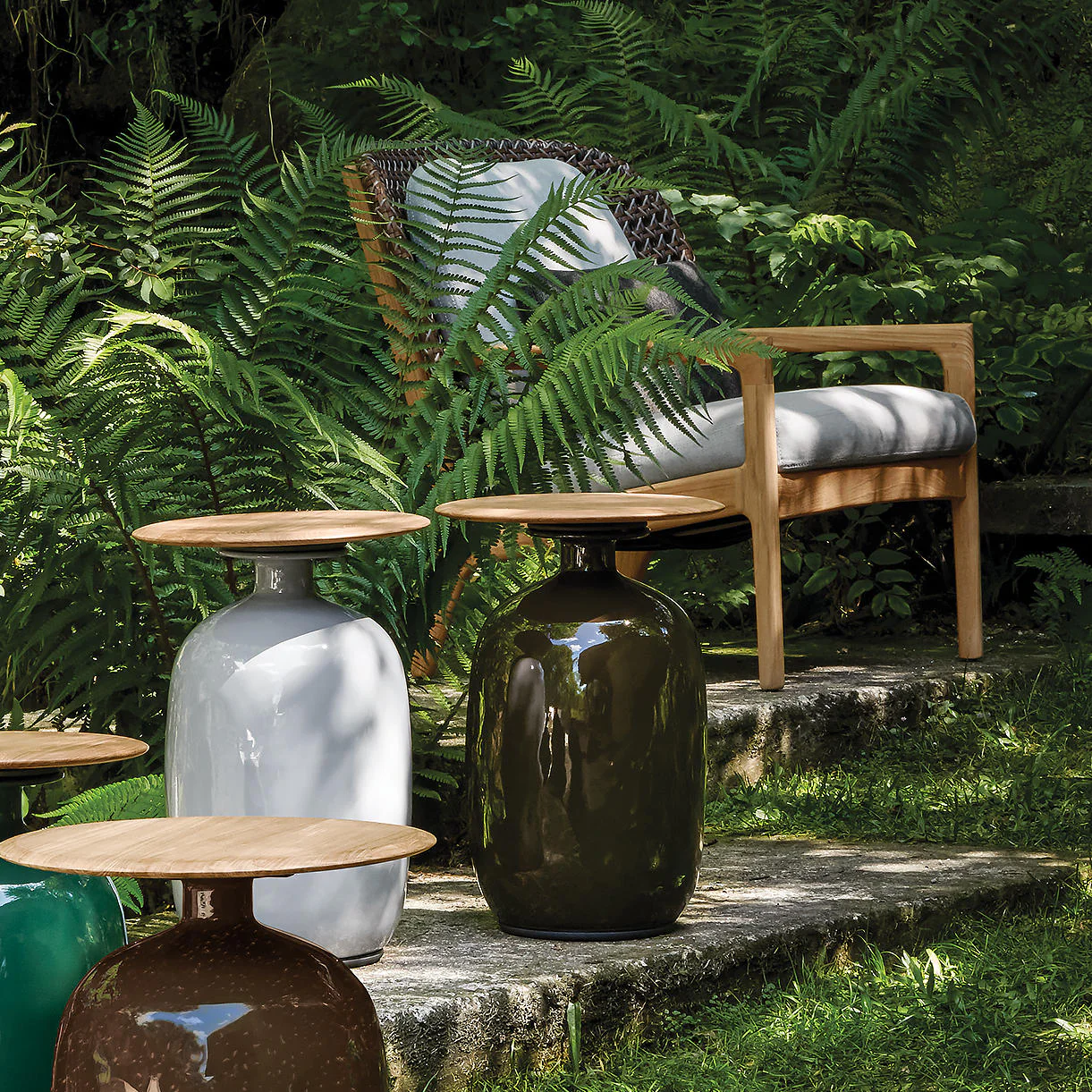 Blow Round High Side Tables - Image 5