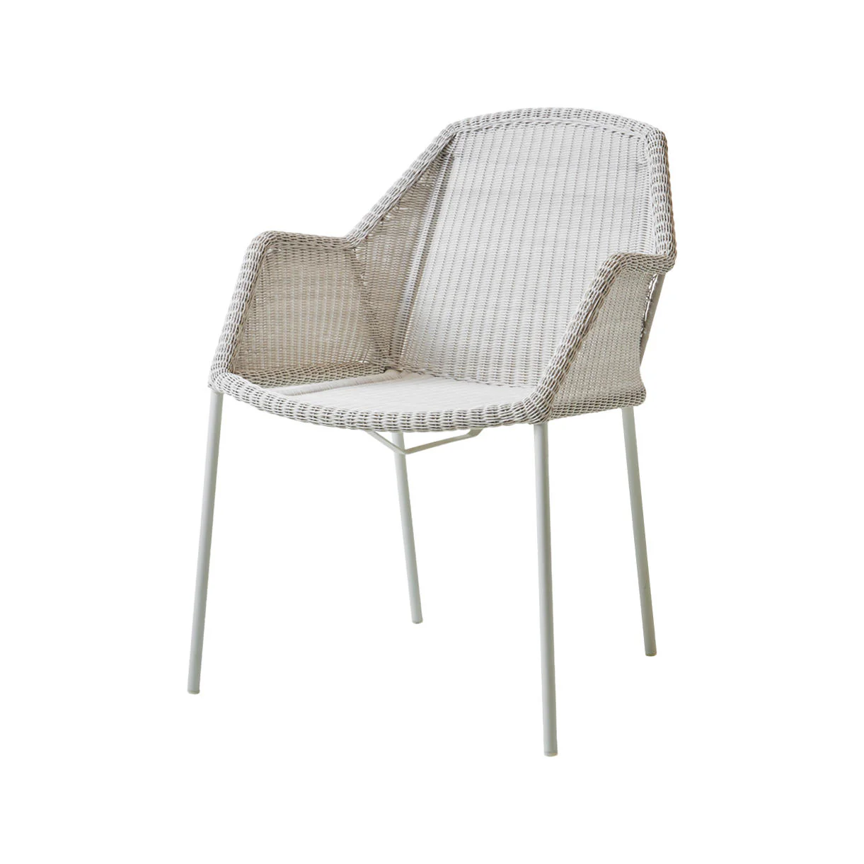 Breeze Outdoor Stacking Dining Chair - Image 11