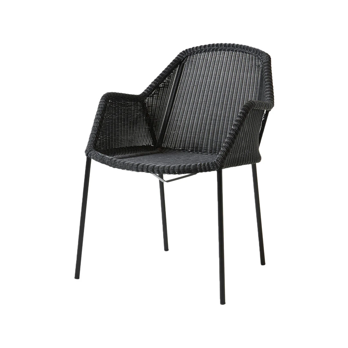 Breeze Outdoor Stacking Dining Chair - Image 12