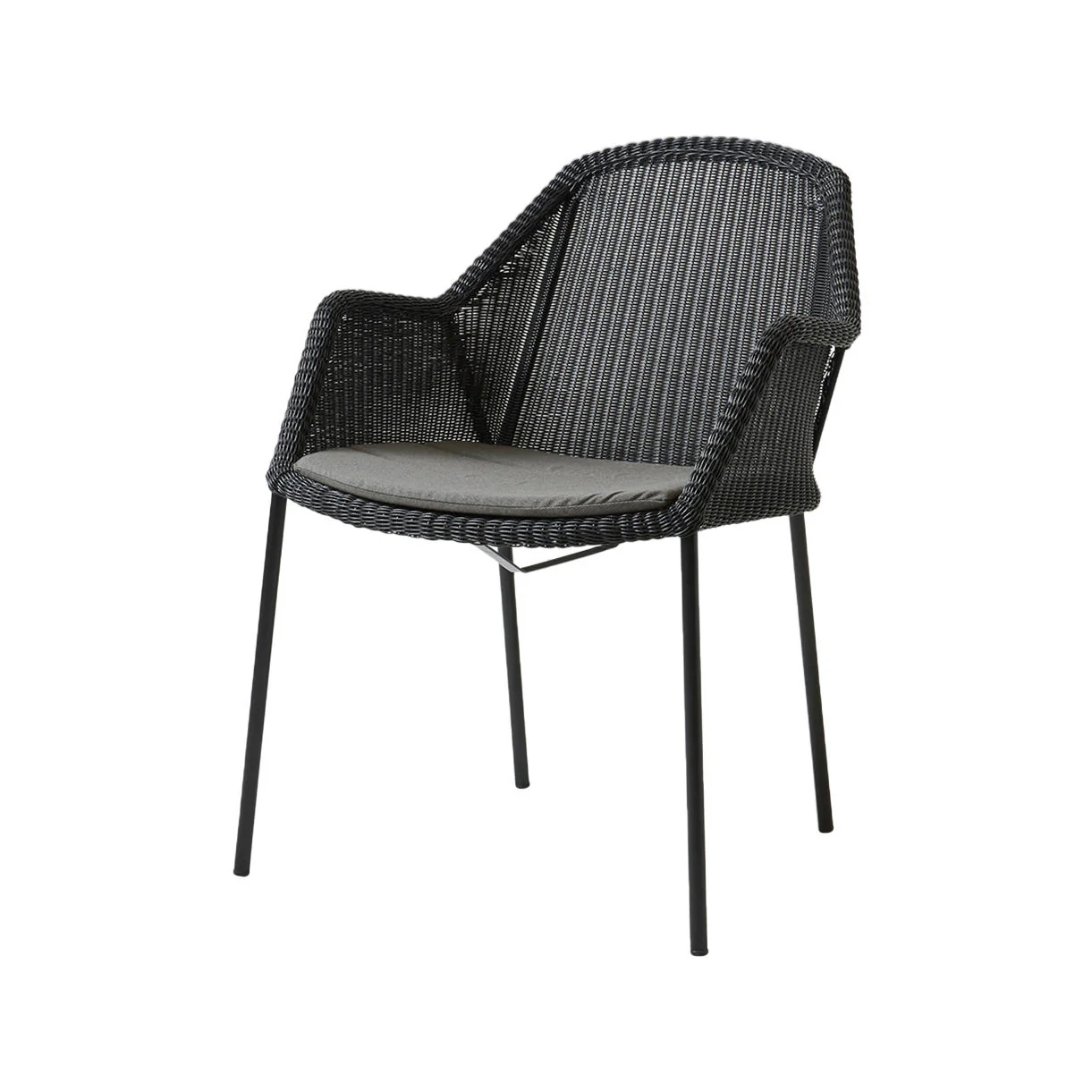 Breeze Outdoor Stacking Dining Chair - Image 14