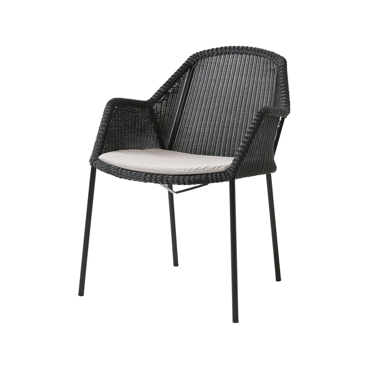 Breeze Outdoor Stacking Dining Chair - Image 46