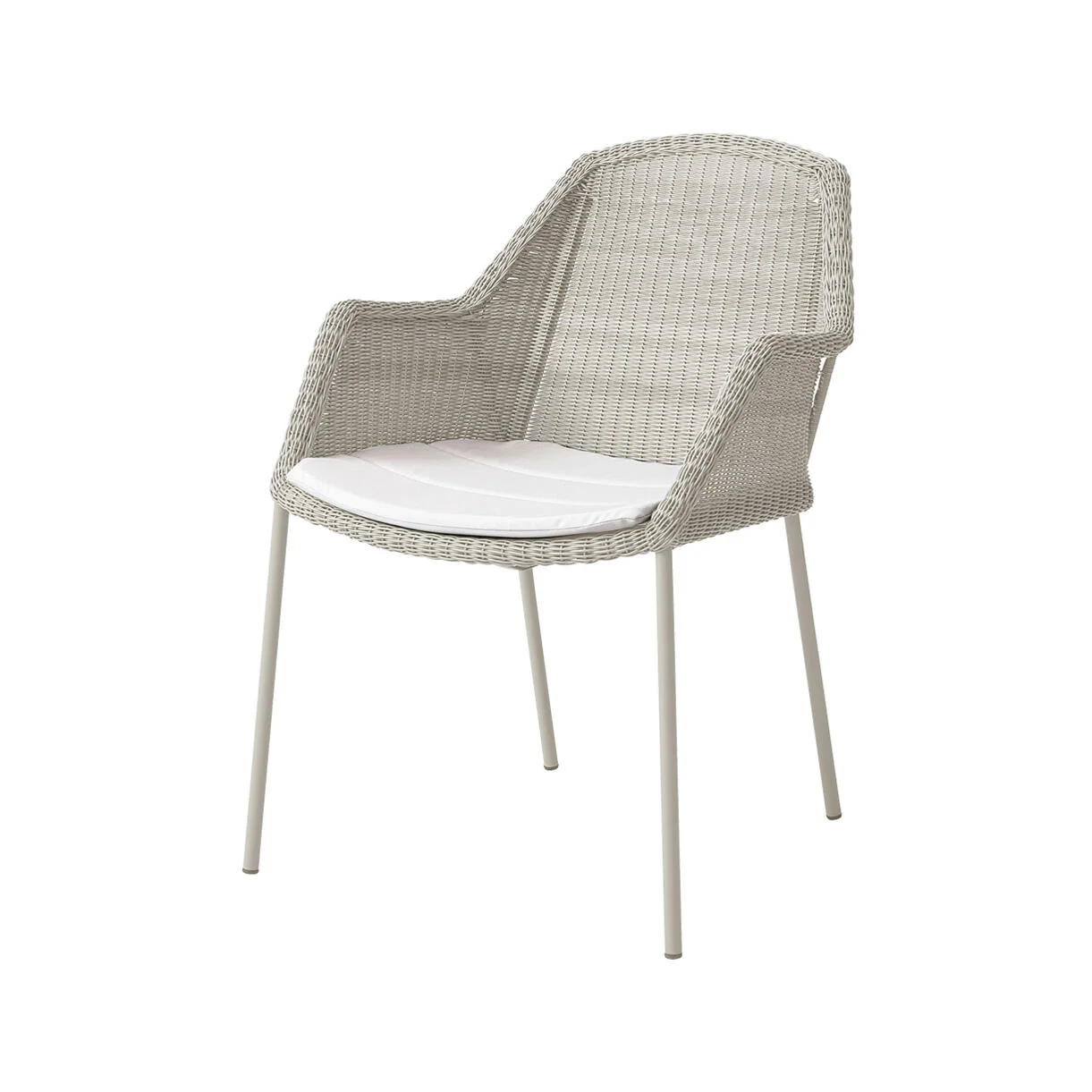 Breeze Outdoor Stacking Dining Chair - Image 56
