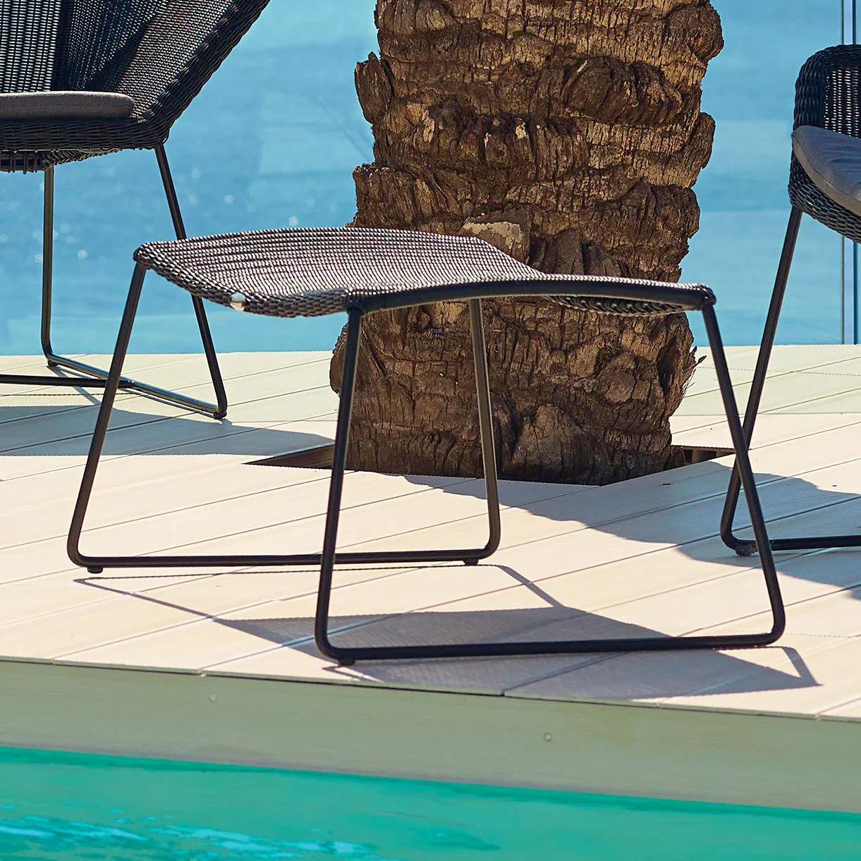 Breeze Outdoor Footstool - Image 3
