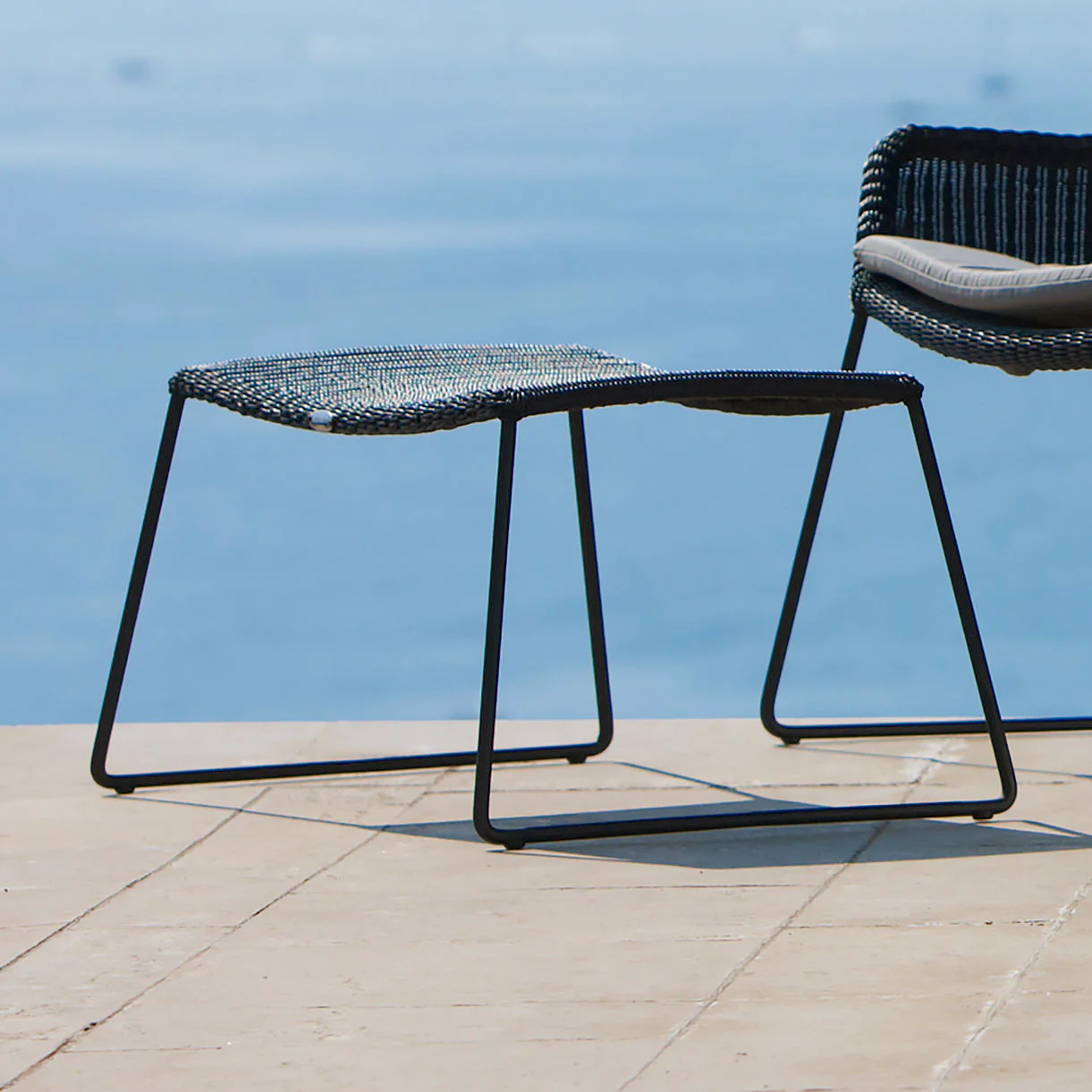 Breeze Outdoor Footstool - Image 4