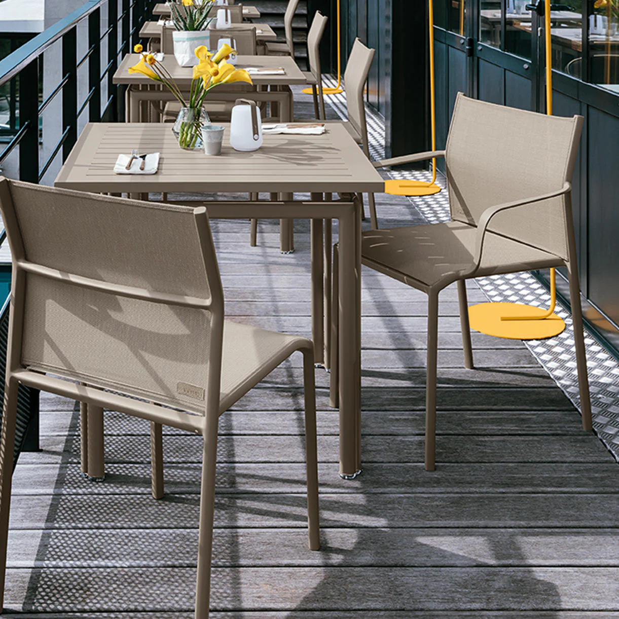 Cadiz Stacking Arm Chair - Image 4