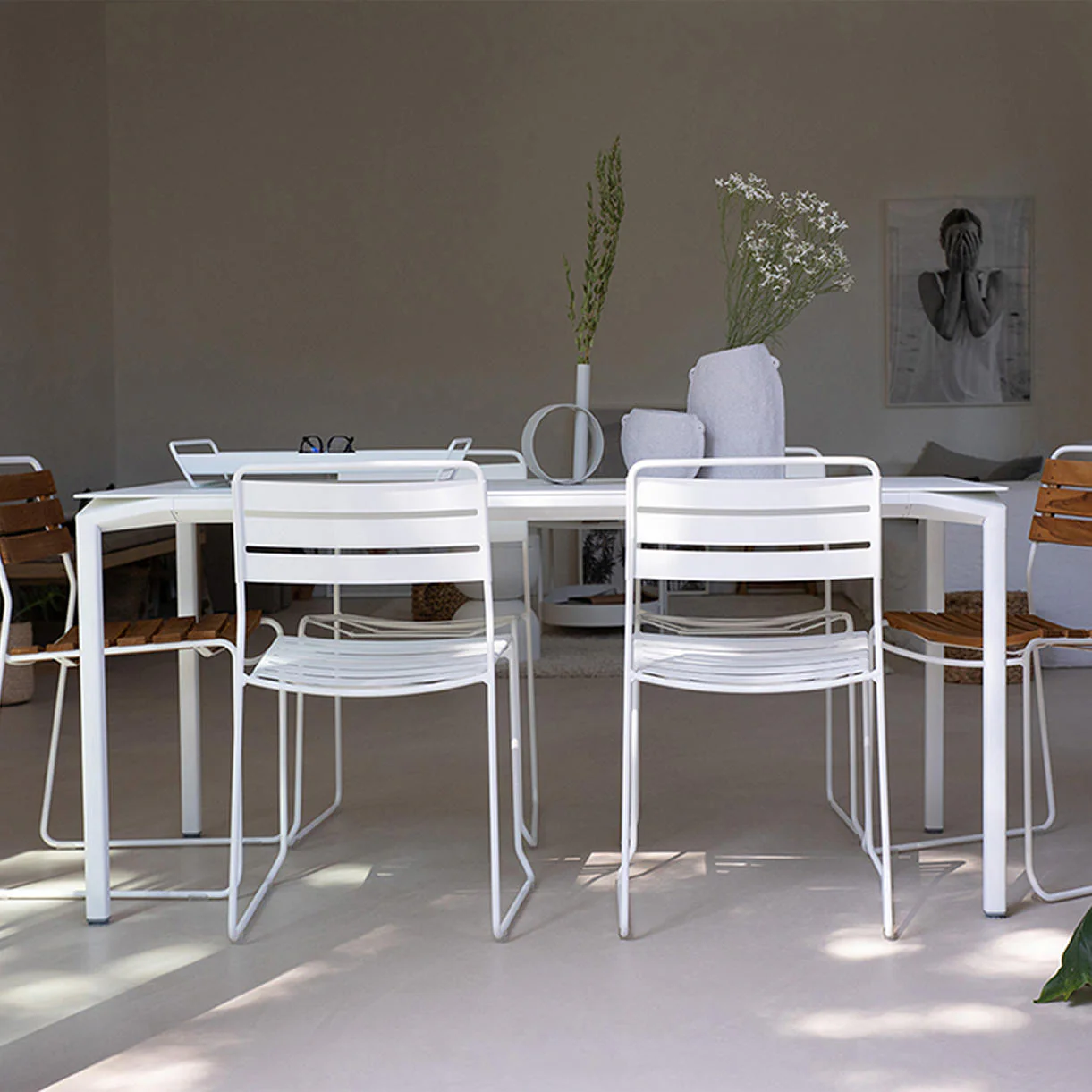 Calvi Dining Table 160 x 80cm - Image 3