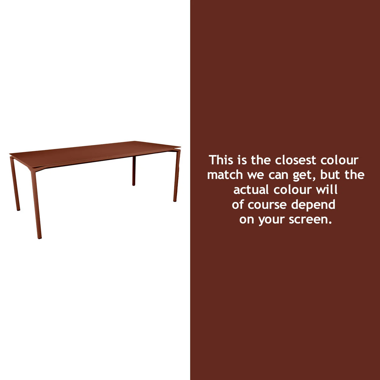 Calvi Indoor Velvety Matte Table 195 x 95cm - Image 8