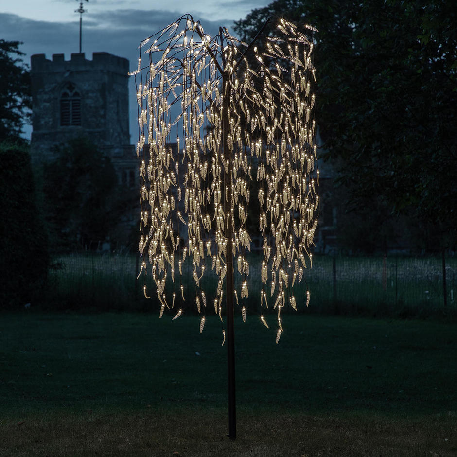 Cascading LED Willow Tree - Image 4