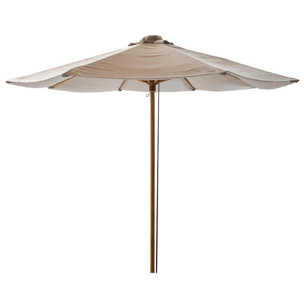 Classic Teak Parasol - Image 5