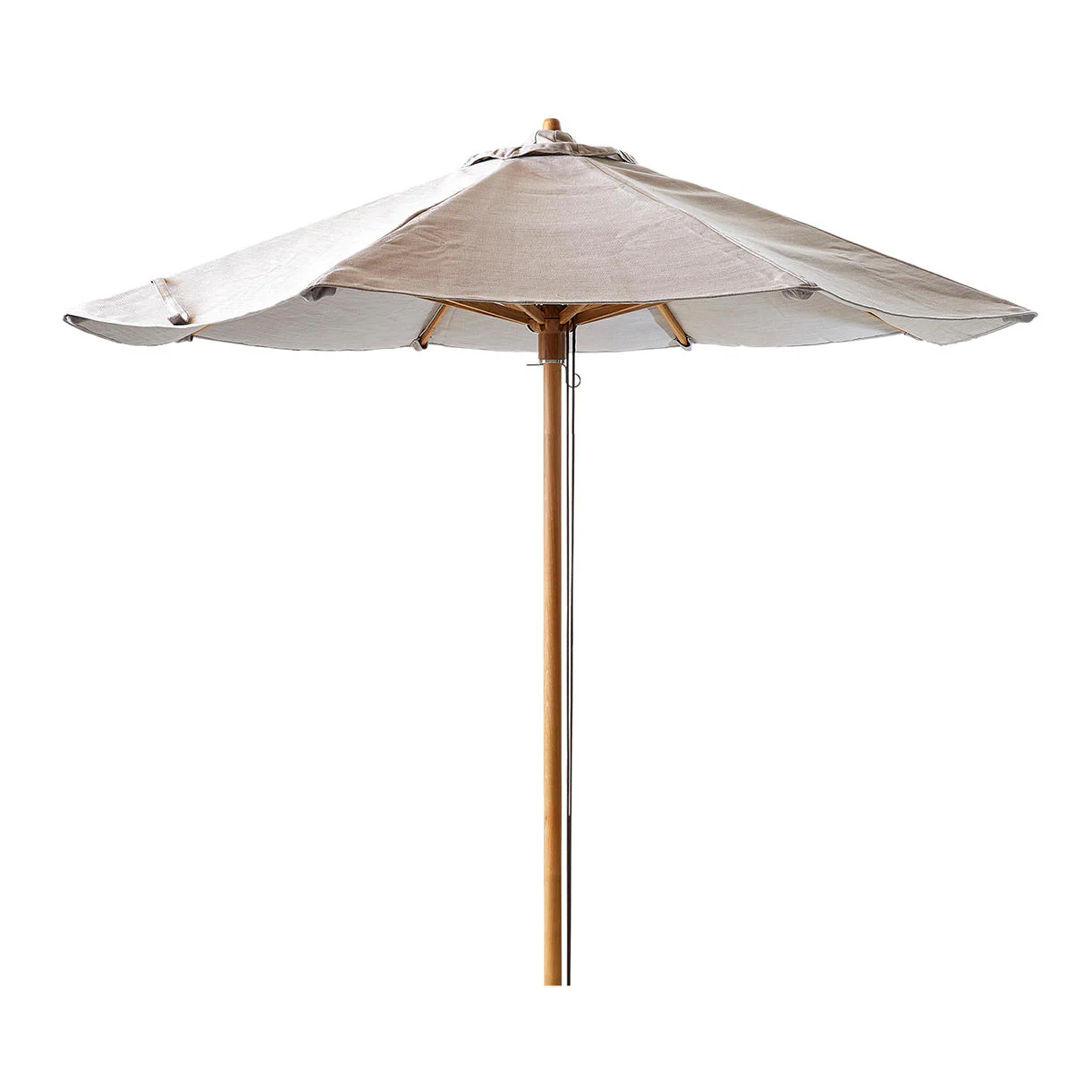 Classic Teak Parasol - Image 6