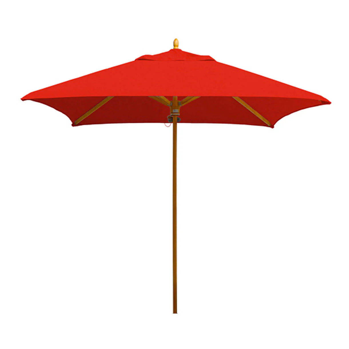 Classic Wood Framed 1.9m Square Parasols - Image 19