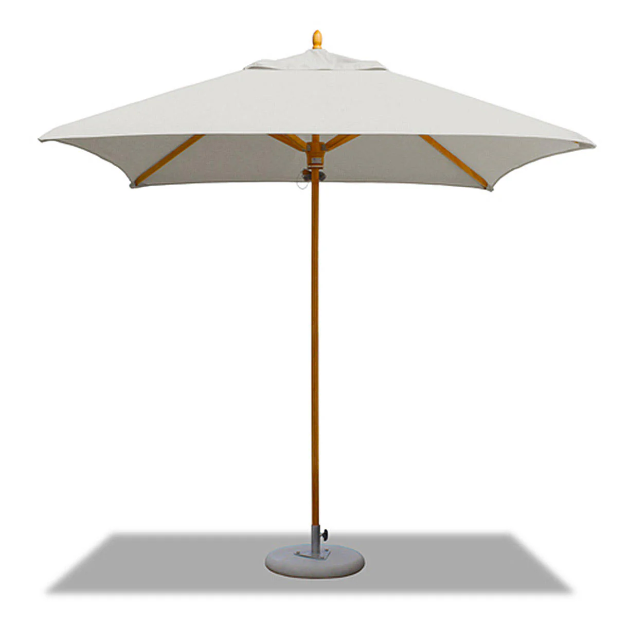 Classic Wood Framed 1.9m Square Parasols - Image 8