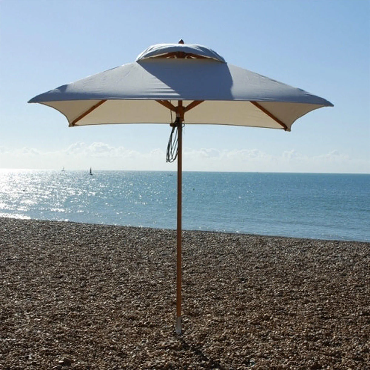 Classic Wood Framed 2.2m Square Parasols - Image 6