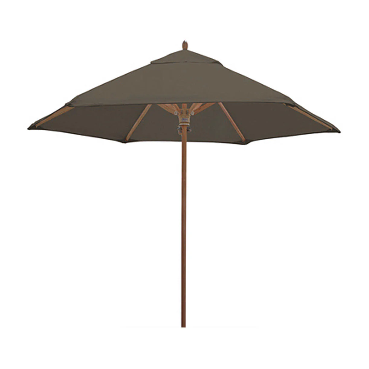 Classic Wood Framed 2.6m Round Parasols - Image 10