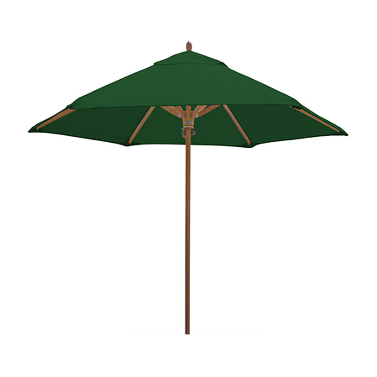 Classic Wood Framed 2.6m Round Parasols - Image 11