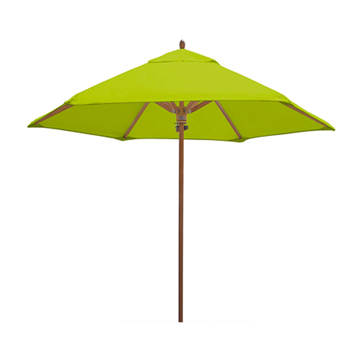Classic Wood Framed 2.6m Round Parasols - Image 12
