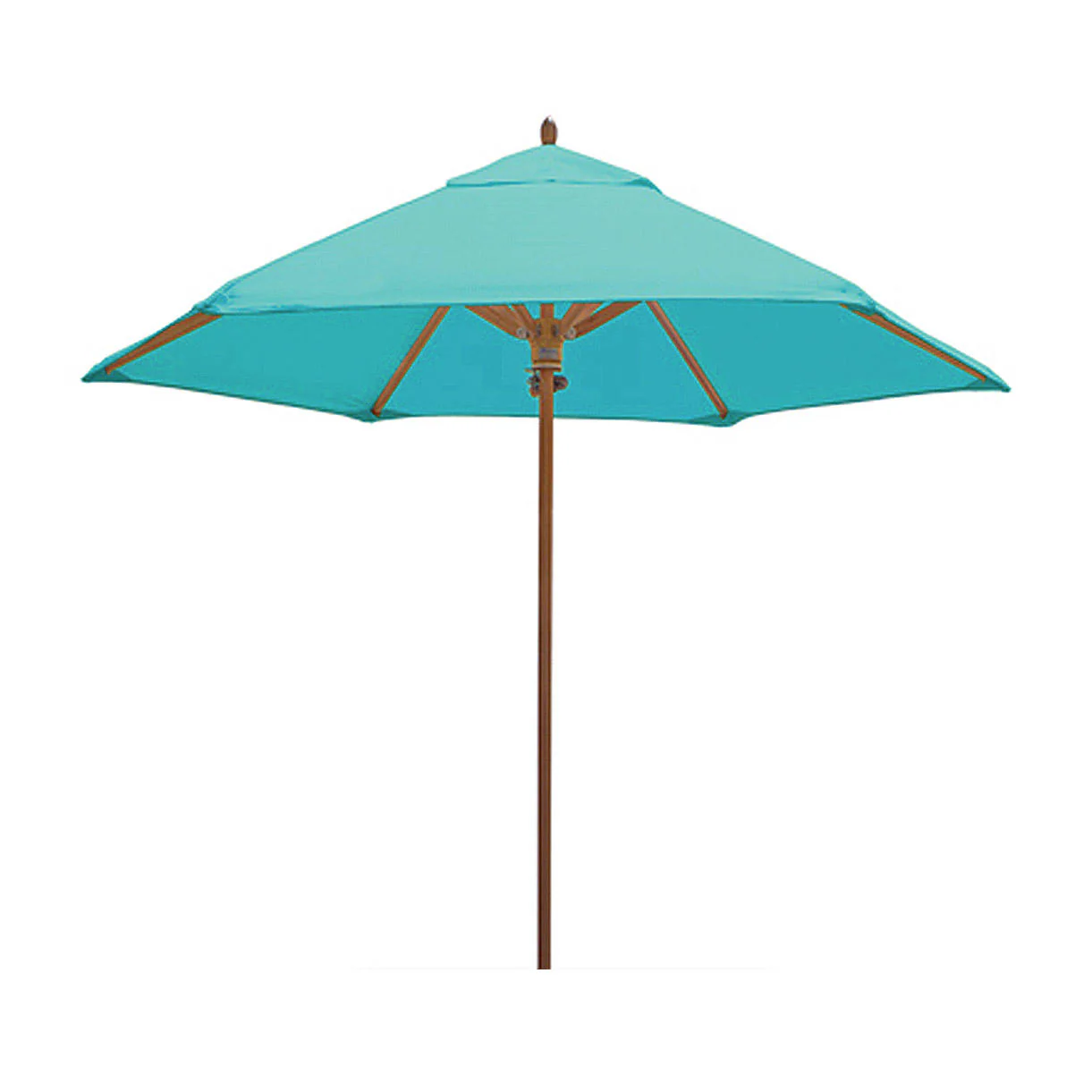 Classic Wood Framed 2.6m Round Parasols - Image 13