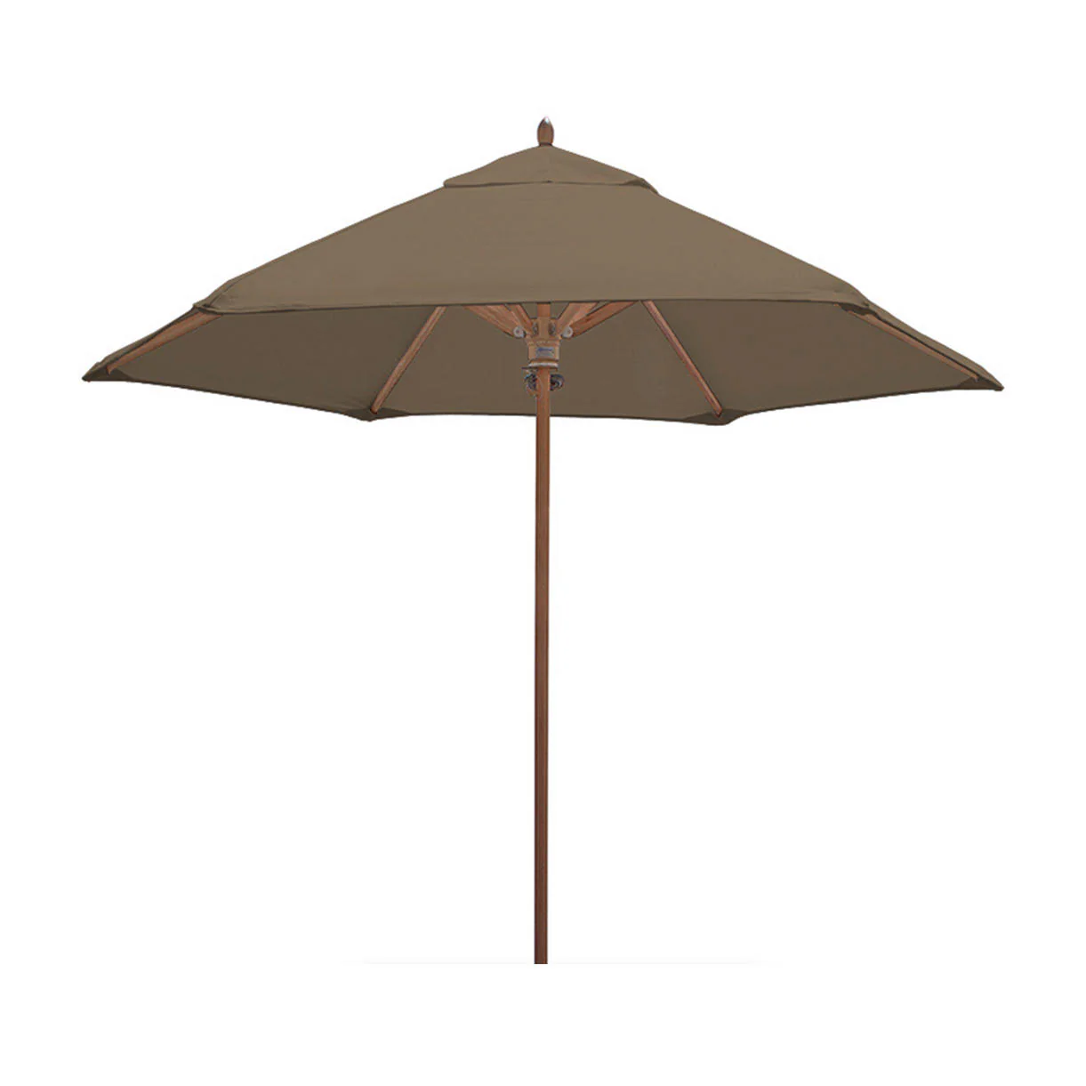 Classic Wood Framed 2.6m Round Parasols - Image 21