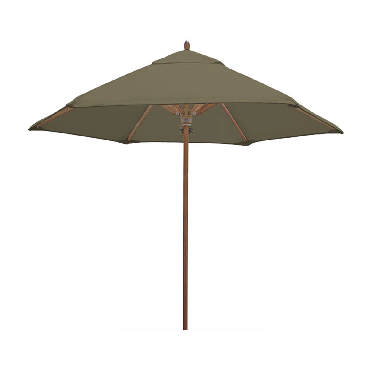 Classic Wood Framed 2.6m Round Parasols - Image 23