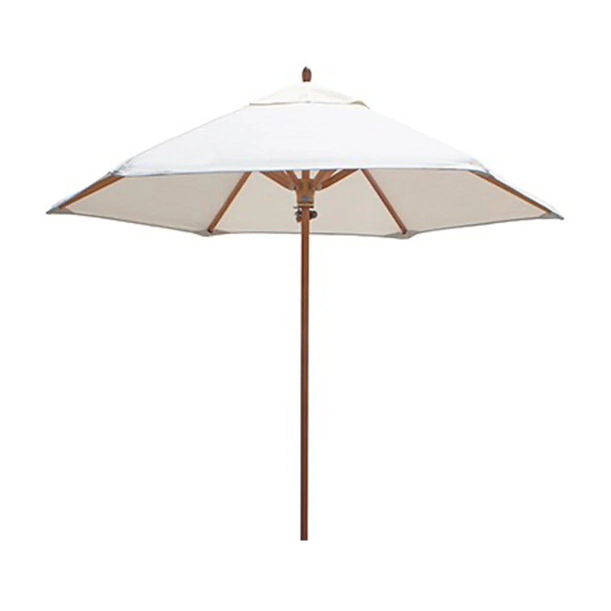 Classic Wood Framed 2.6m Round Parasols - Image 6