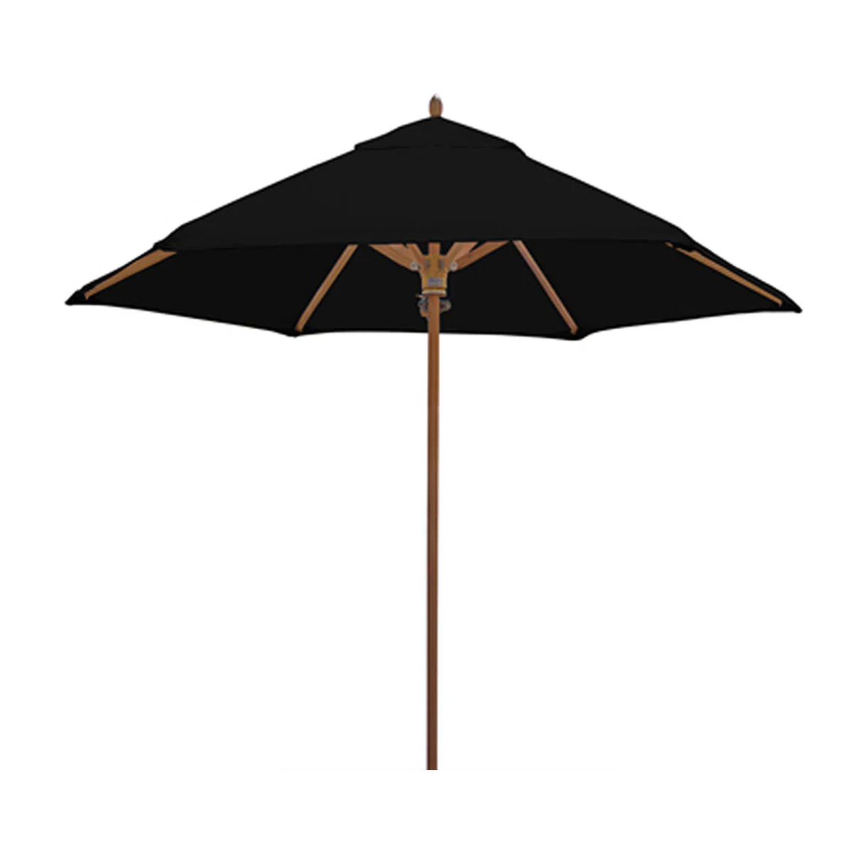 Classic Wood Framed 2.6m Round Parasols - Image 7