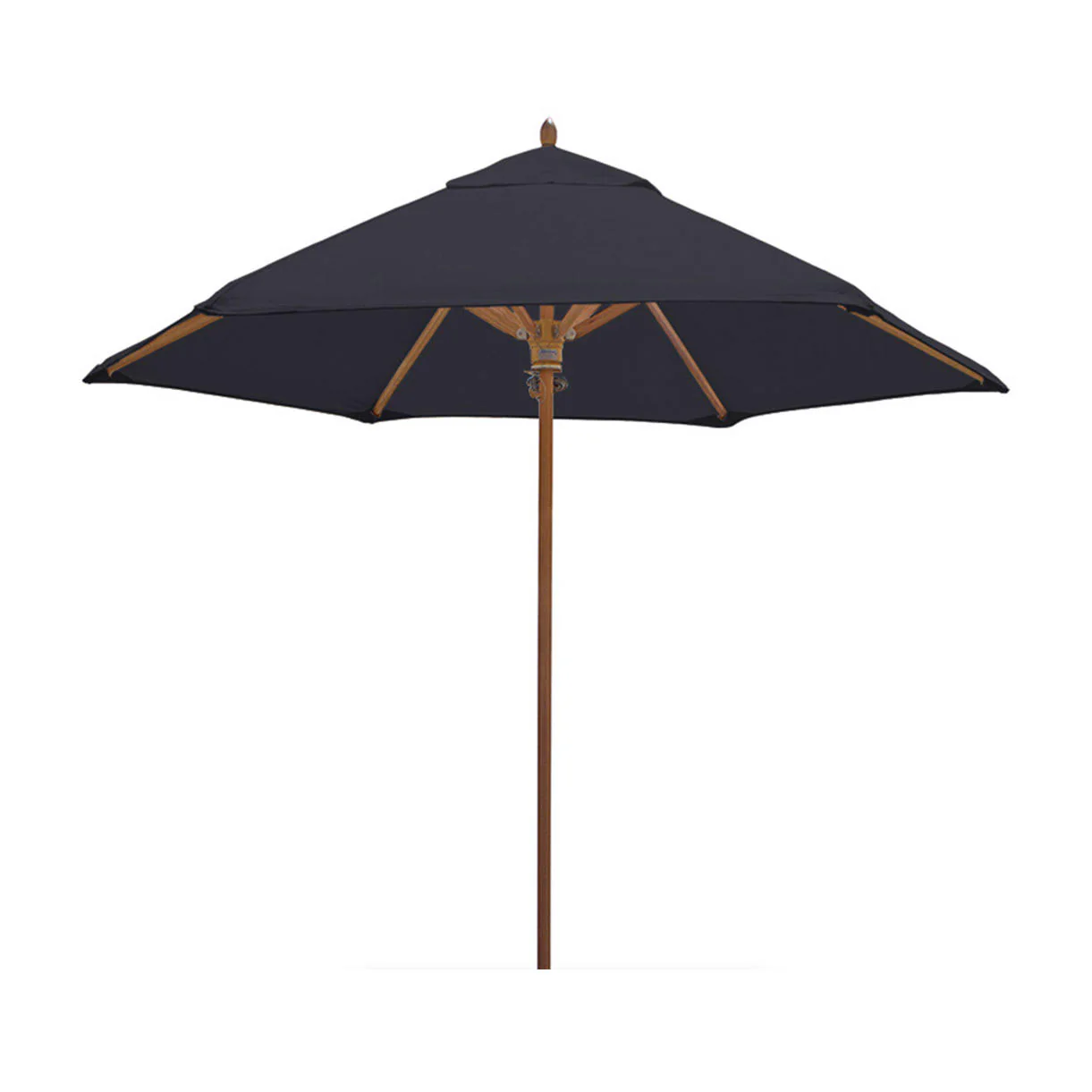 Classic Wood Framed 2.6m Round Parasols - Image 8