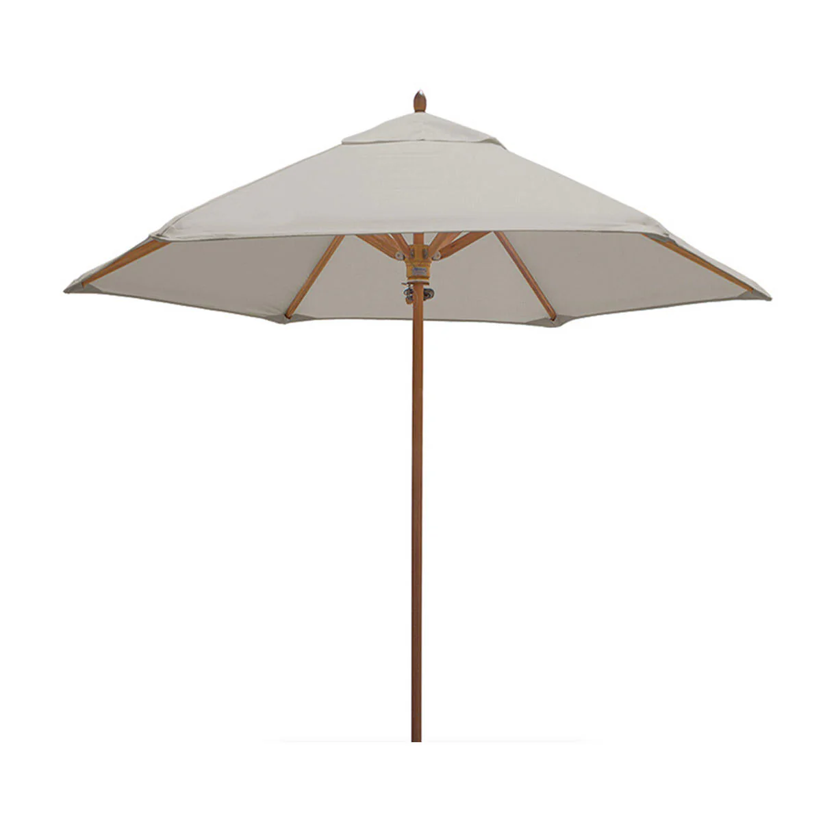 Classic Wood Framed 2.6m Round Parasols - Image 9