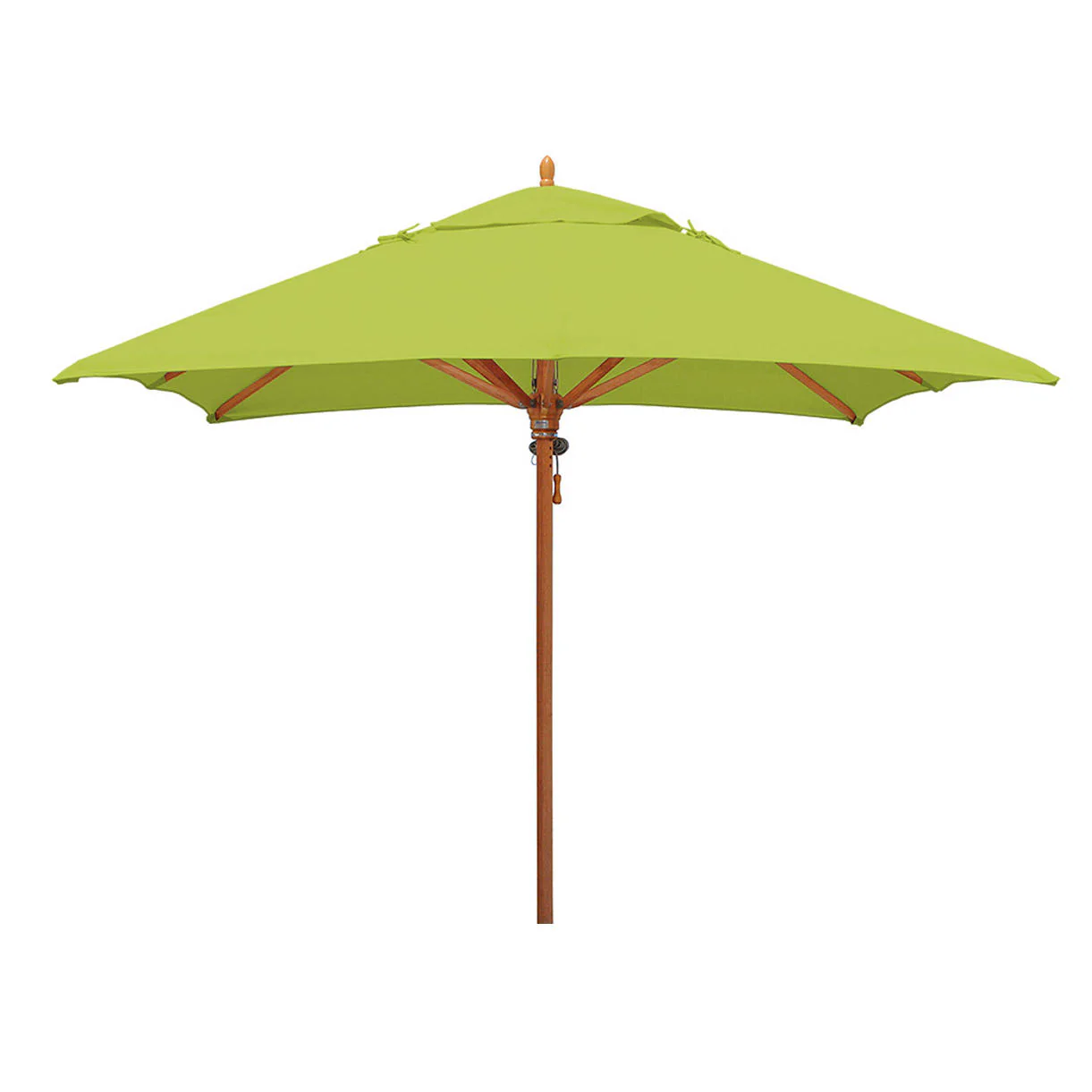 Classic Wood Framed 2.8m Square Parasols - Image 10