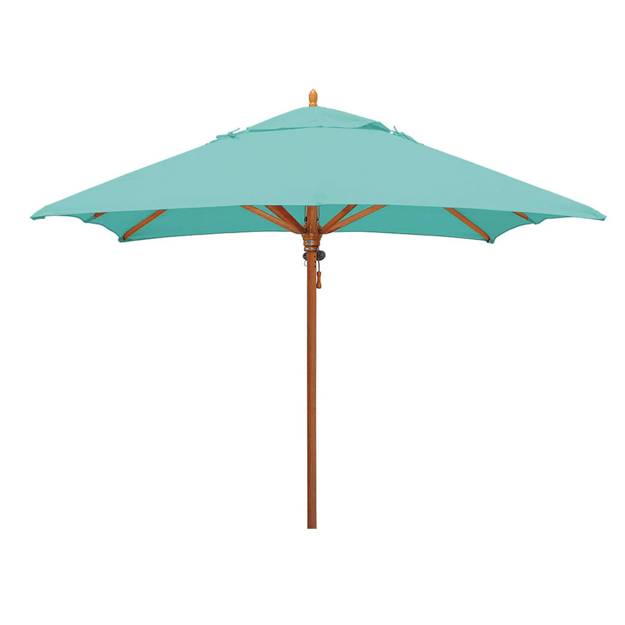 Classic Wood Framed 2.8m Square Parasols - Image 11